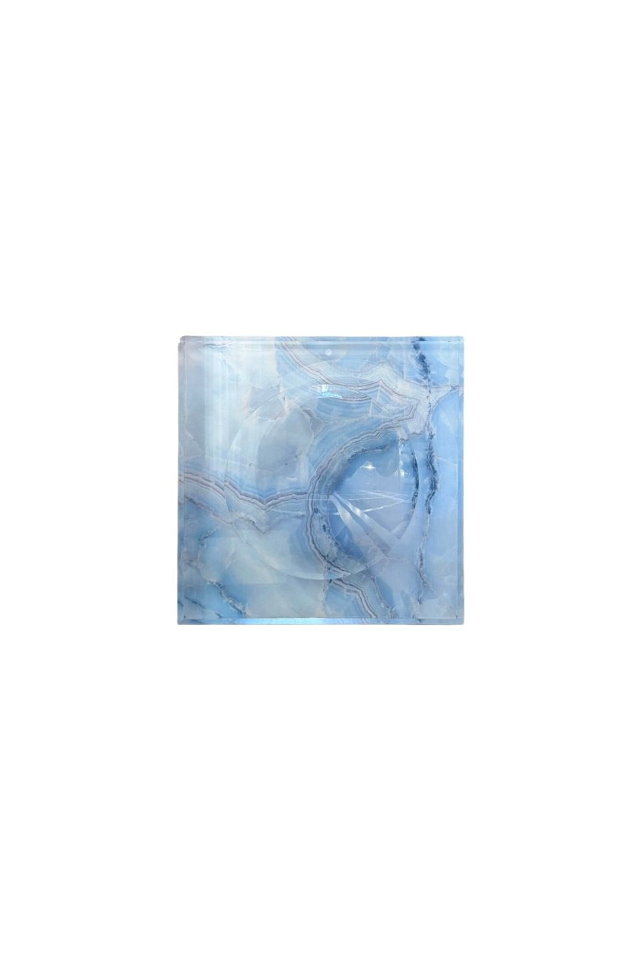 Trinket Bowl in Blue Quartz