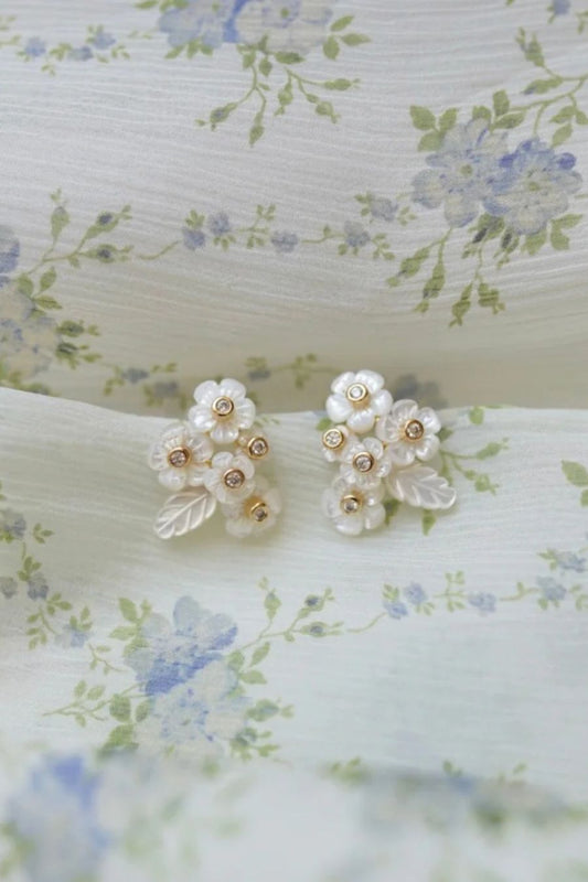 Petite Mother of Pearl Garden Bouquet
