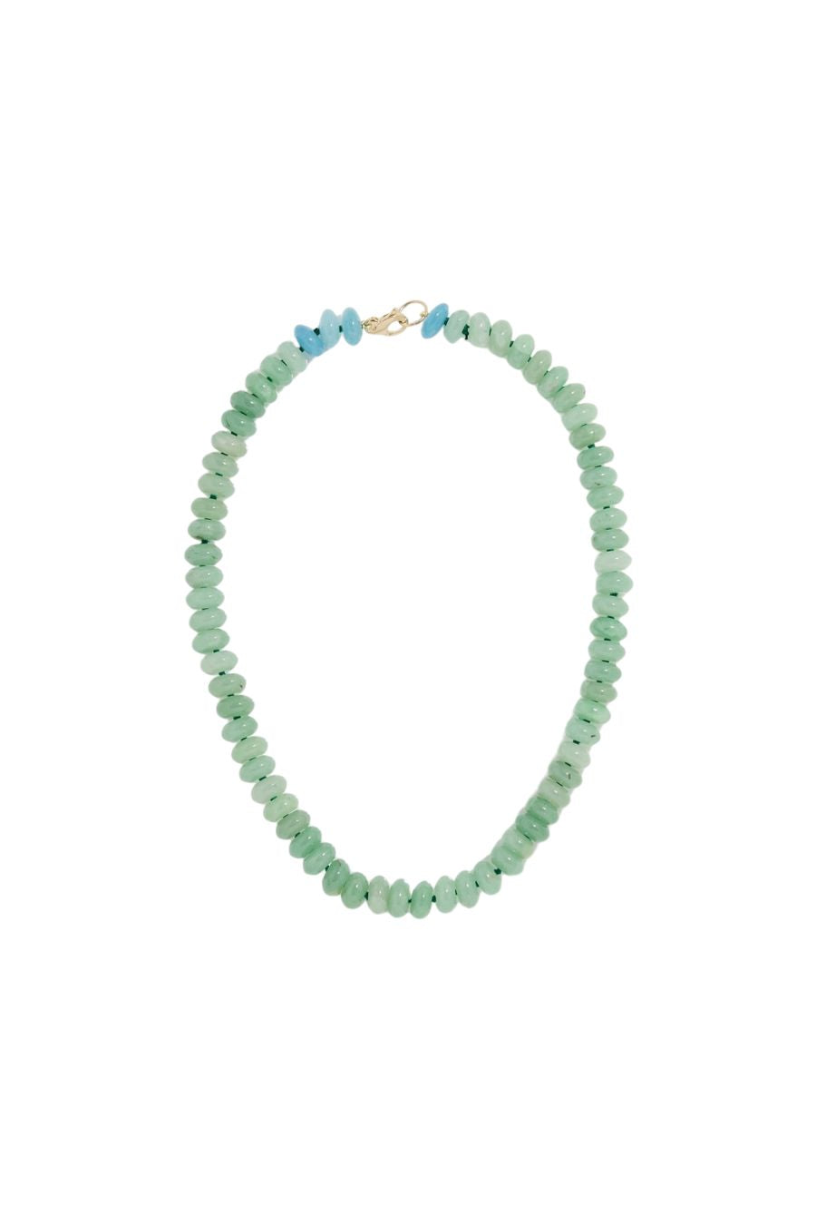 Spring Into Green Gemstone Necklace