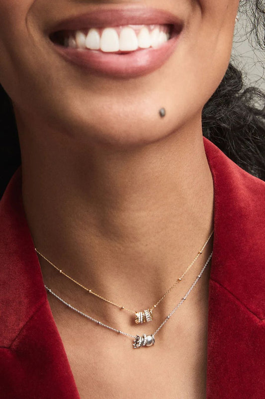 18" Saturn Chain Necklace