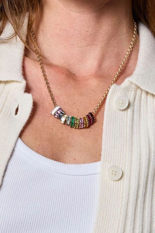 Garnet Baguette Big Bead