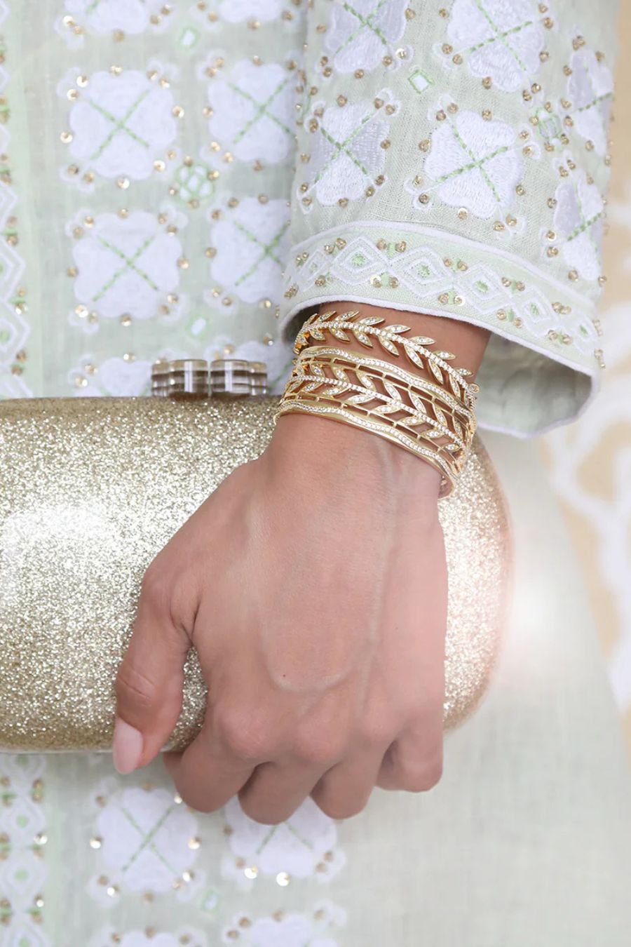 Skinny Laurel Cuff