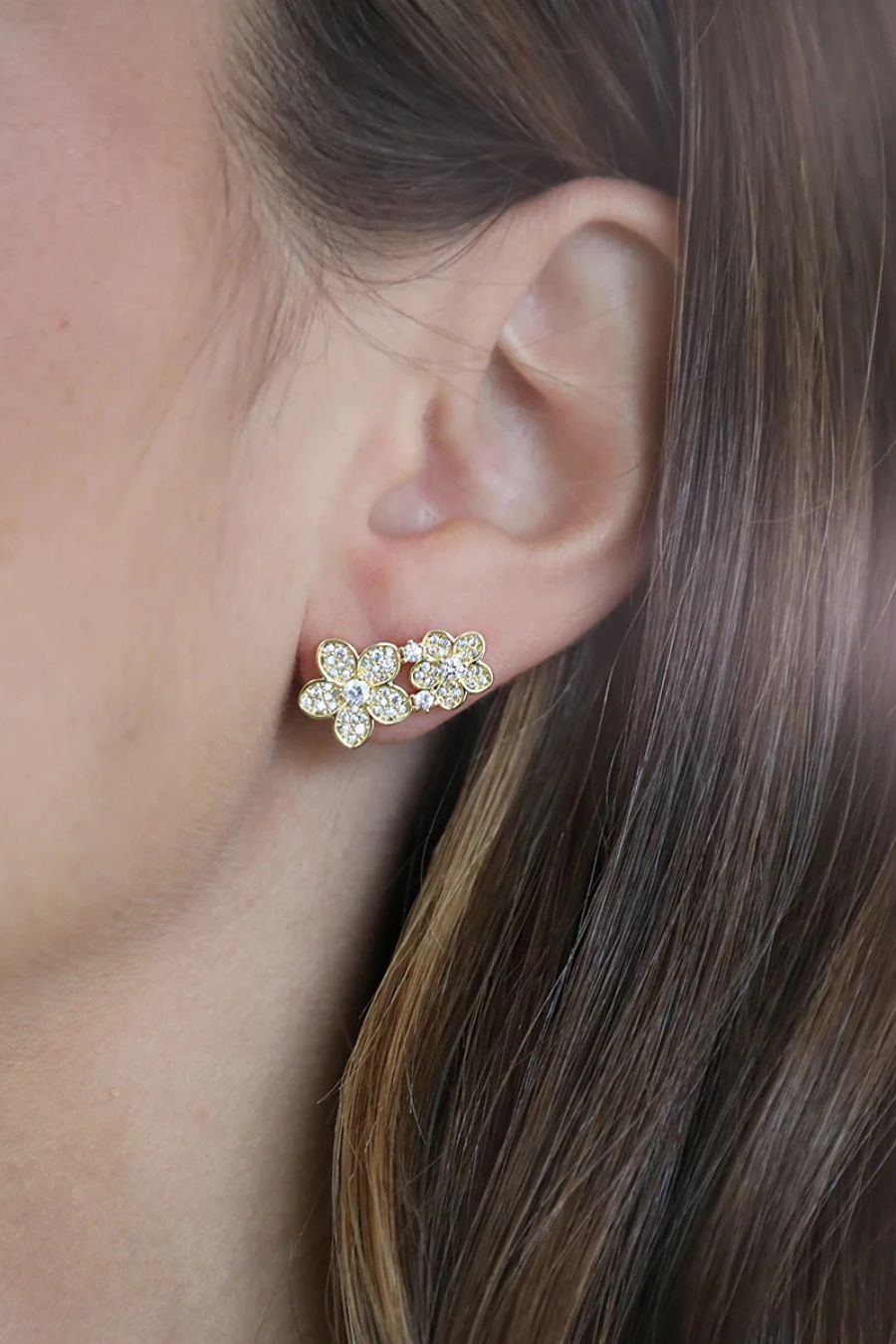 Candice Climbers in Yellow Gold