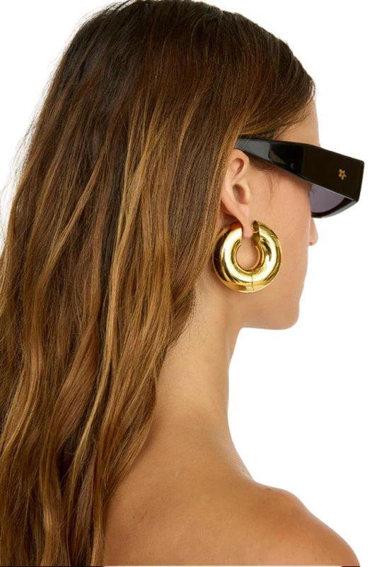 Jumbo Devon Hoop Earrings