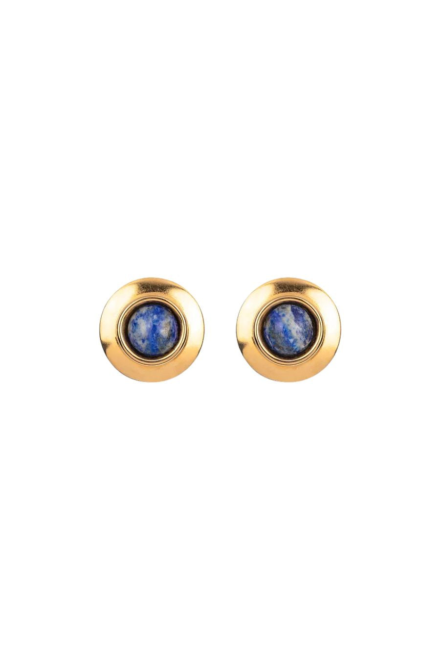 Alva Earrings in Lapis