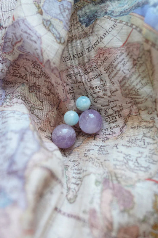 Tuileries Gemstone Bubble Earrings