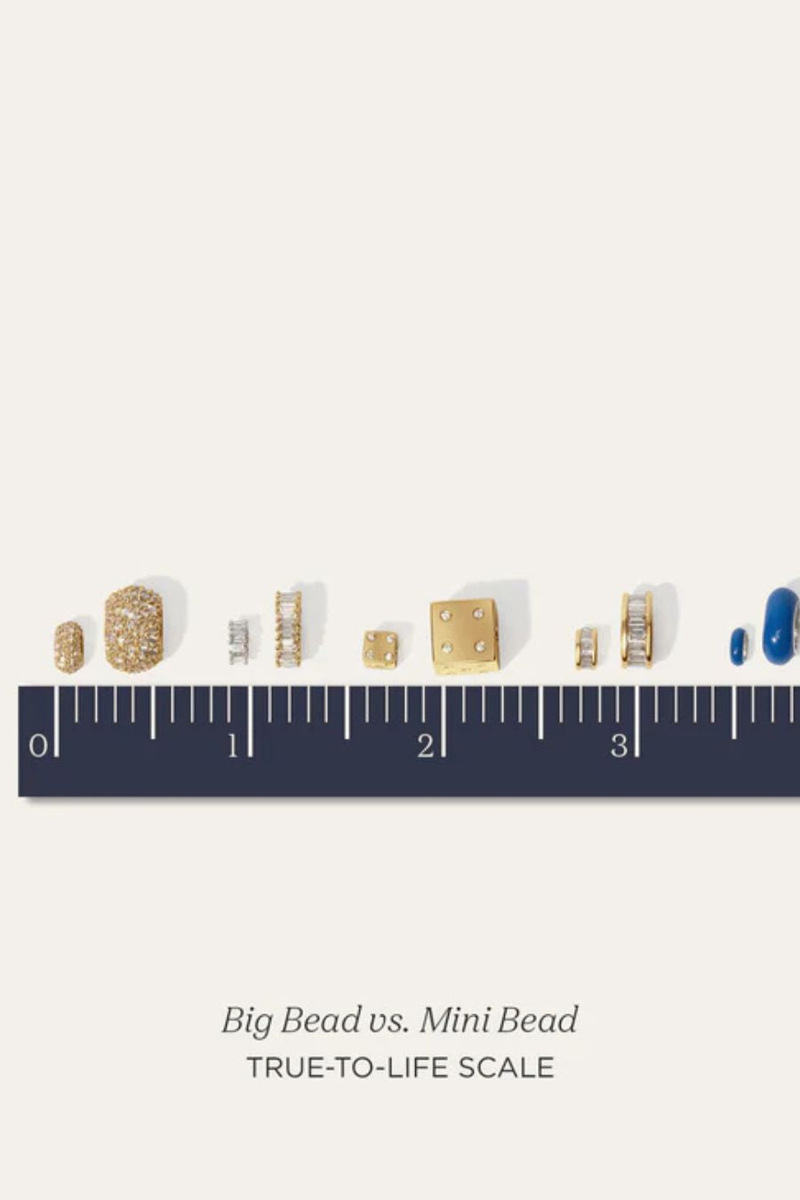Channel-Set Baguette Mini Bead