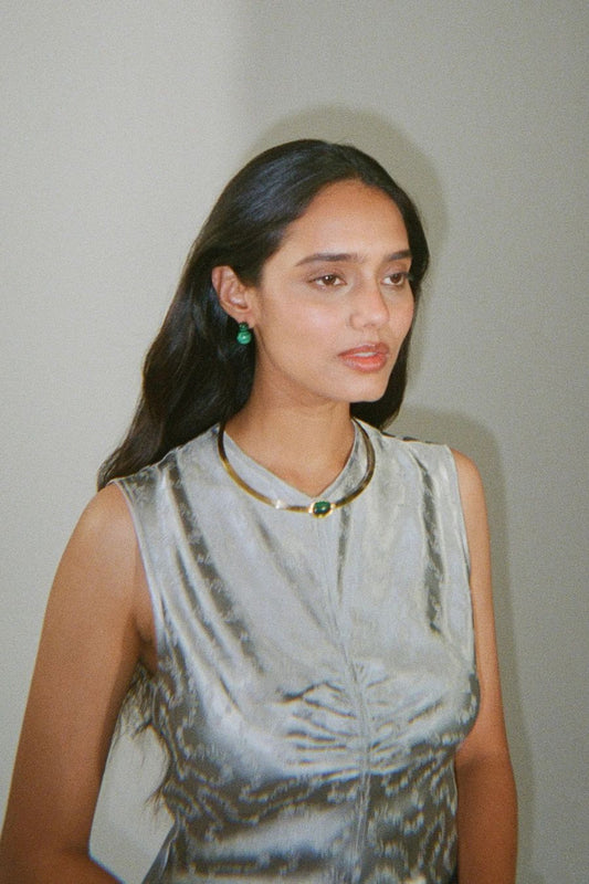 Elaine Collar in Malachite