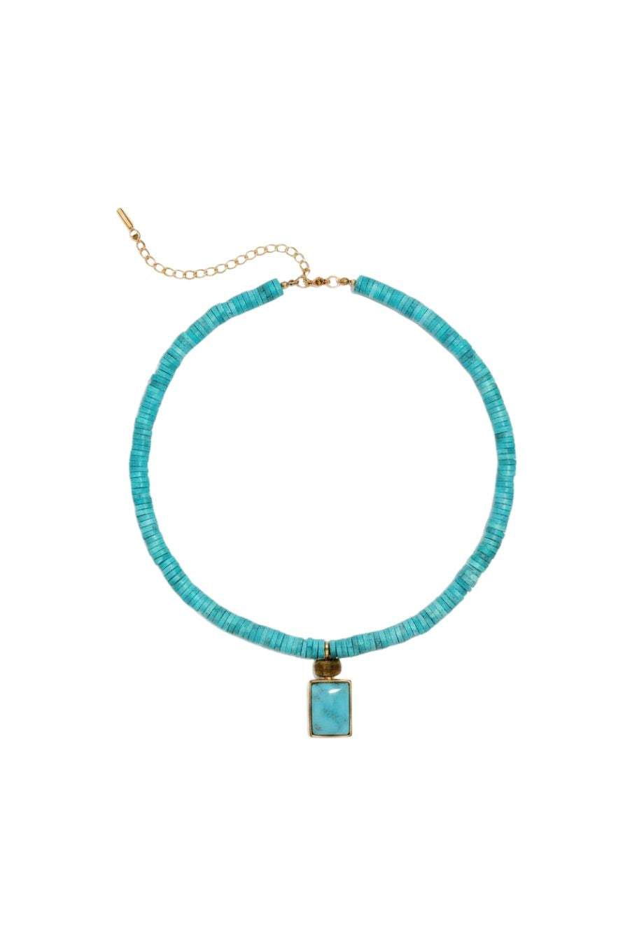 Alette Necklace in Larimar