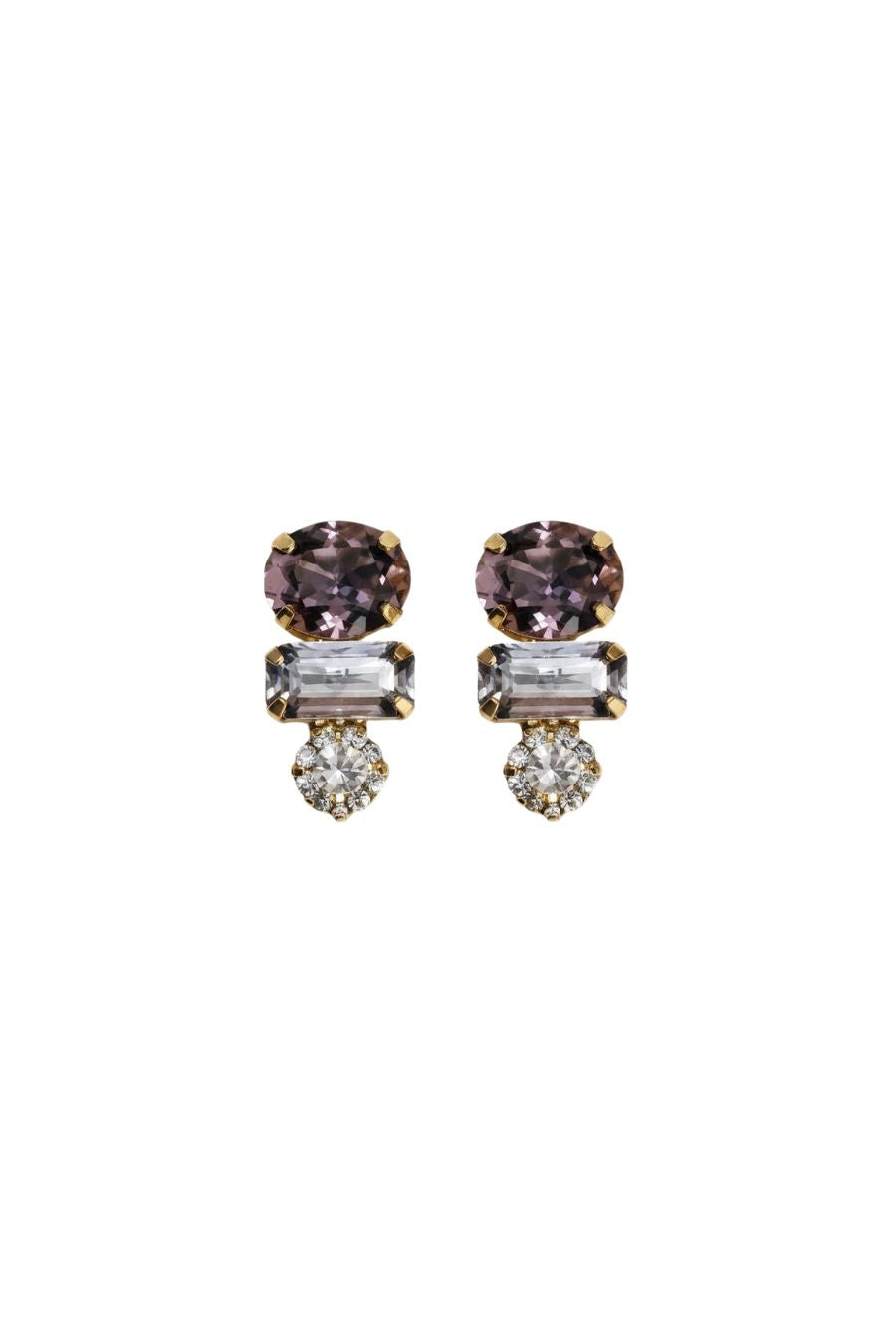 Patricia Earrings in Light Amethyst