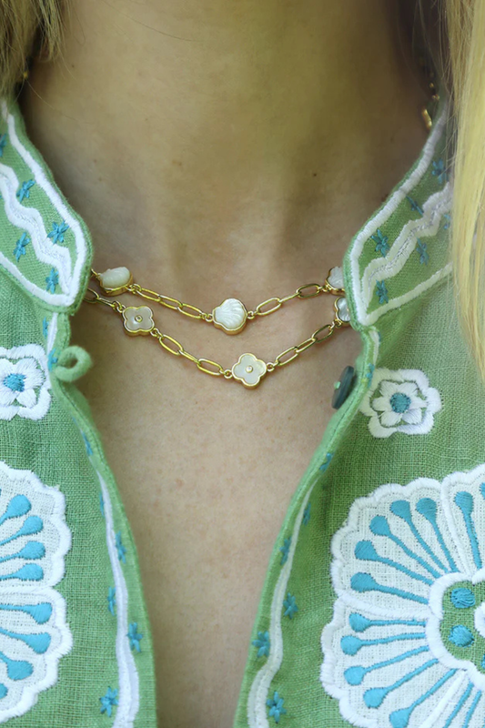 Angelina Necklace in Yellow Gold