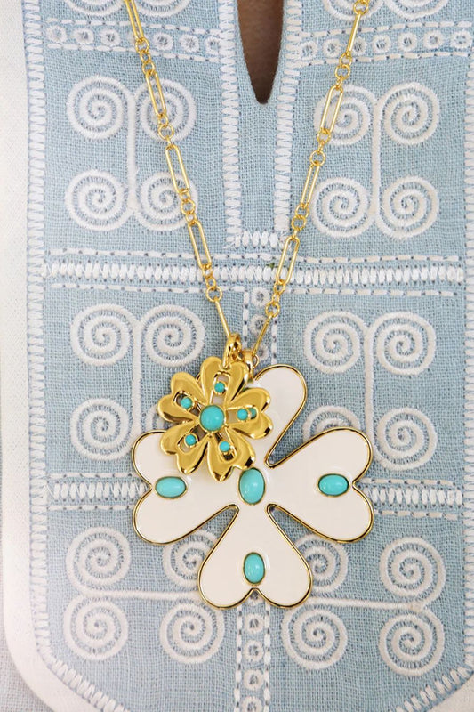 Majorelle Charm in Turquoise