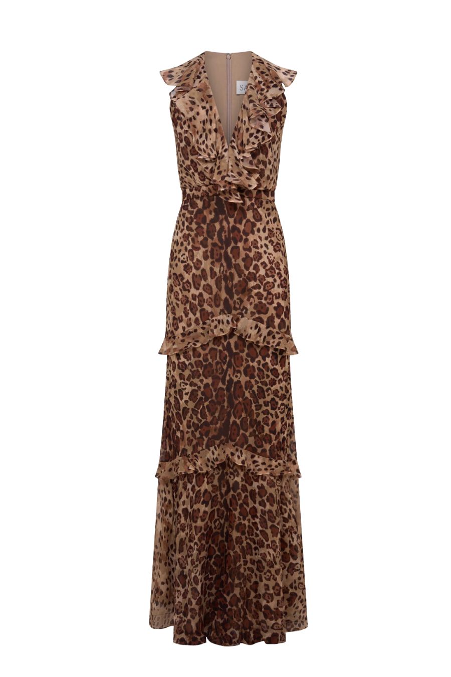 Saloni Rita Dress - Cheetah - 8