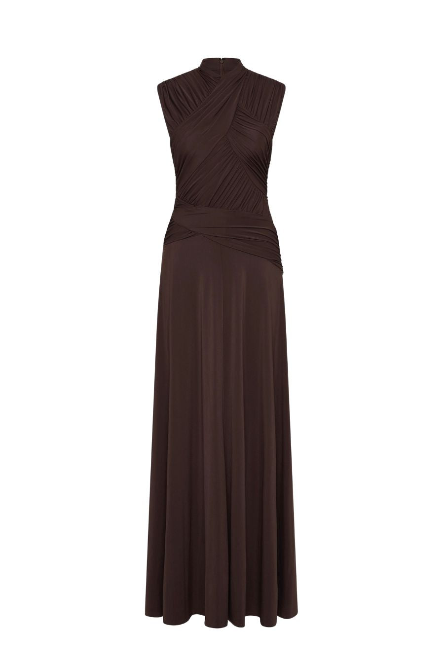 Juniper Gown in Chocolate Bunny and Babe Winnetka Juniper Gown in Chocolate Bunny and Babe Winnetka