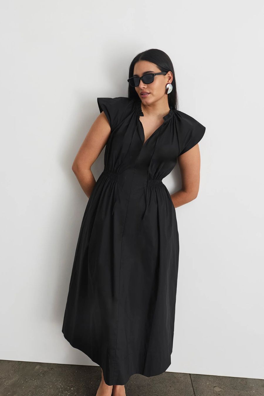 Ivana Dress in Black
