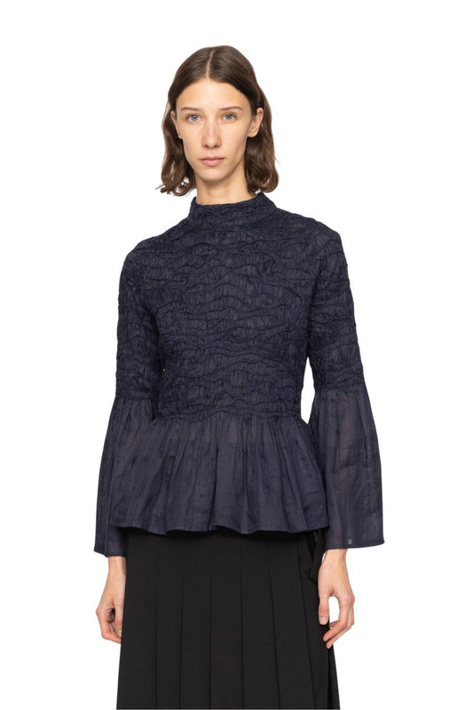 Imogen L/S Top in Navy