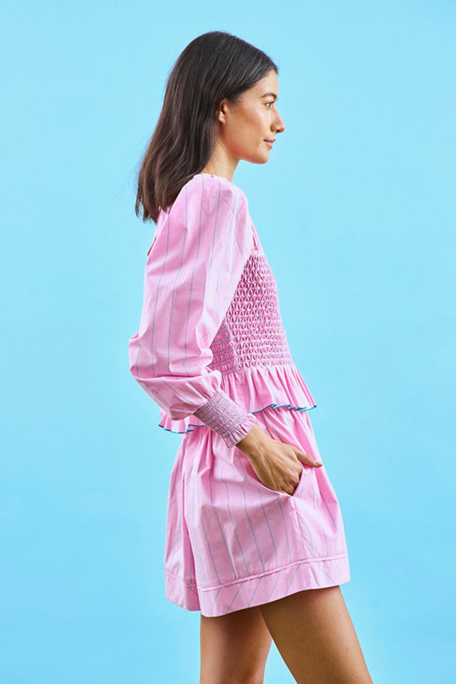 Jemma Short in Watermelon Stripe