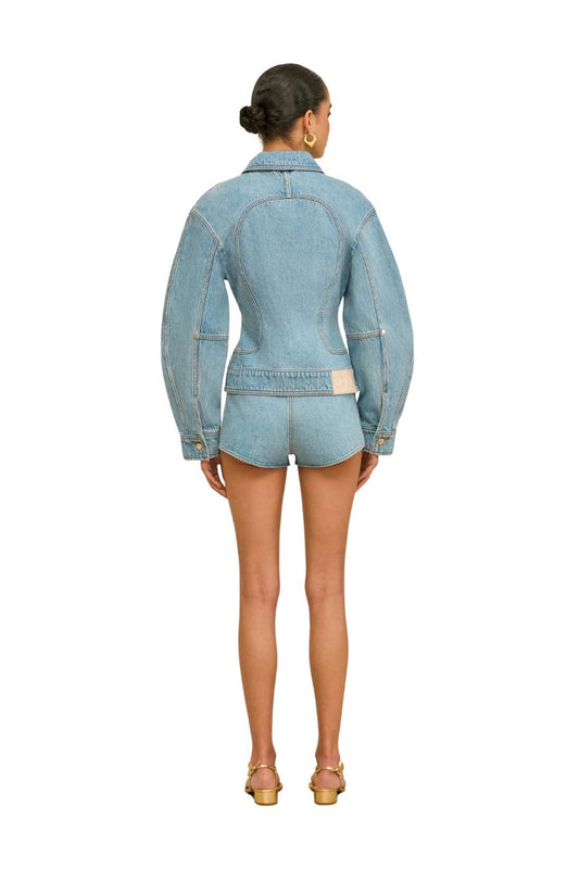 Pacha Jacket in Vintage Blue