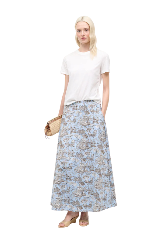 Axel Skirt in Sky Toile