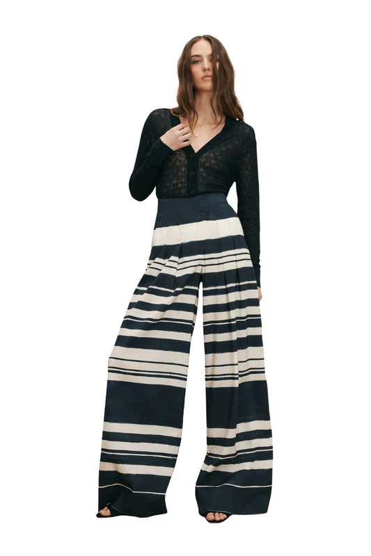 Heron Pant in Navy/Dove