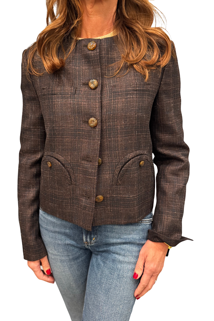 Askari Shamo Bolero in Chocolate