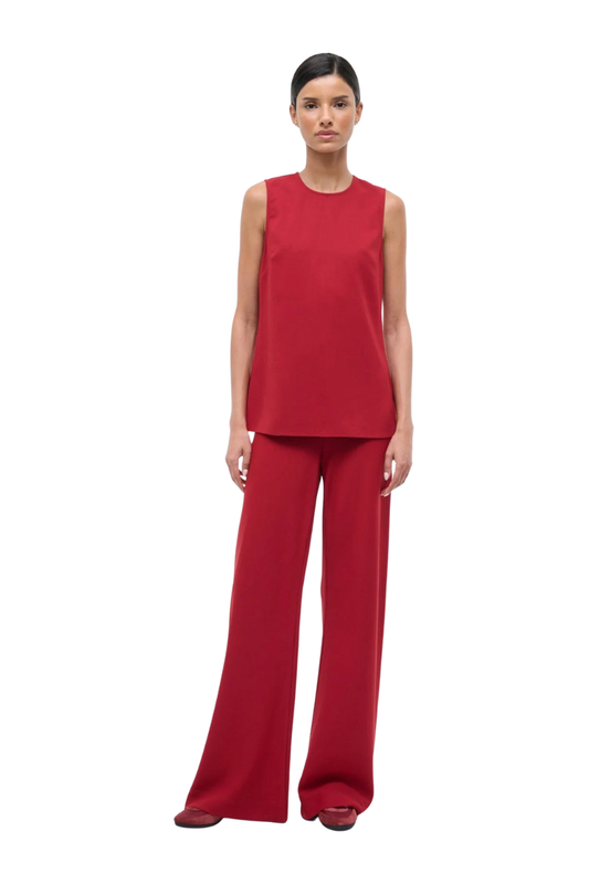 Stroll Pant in Pomegranate