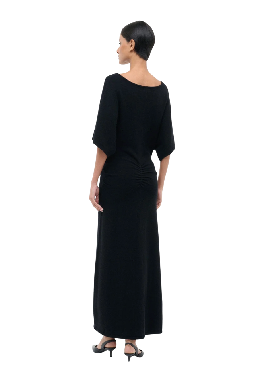 Amelie Sweater Dress in Black