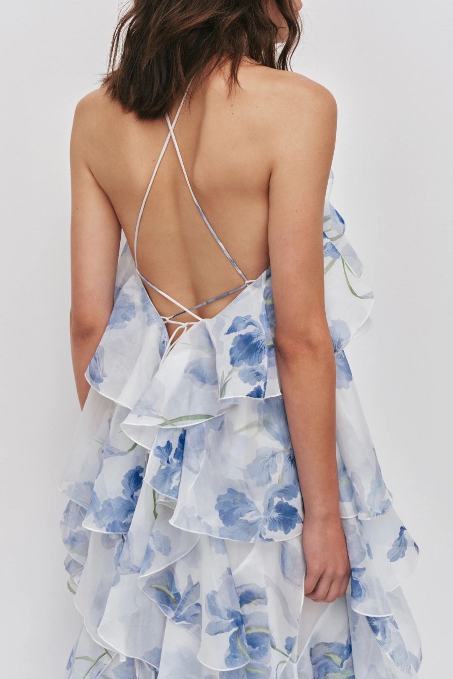 Pandorea Layered Maxi Dress in Iris