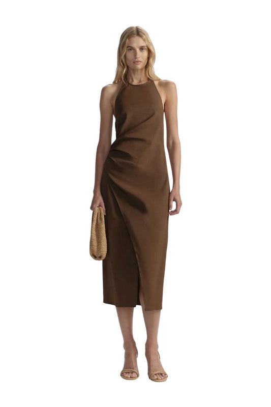 Sylvie Dress in Milk Chocolate