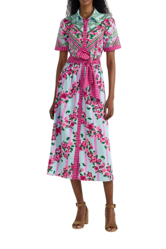 Vivienne Dress in Bellis Ornamental