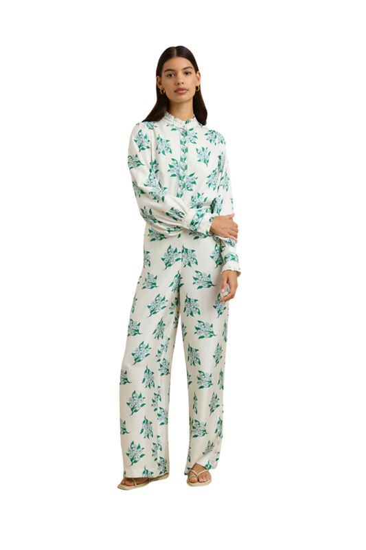 Seema Pant in Emerald Blossom