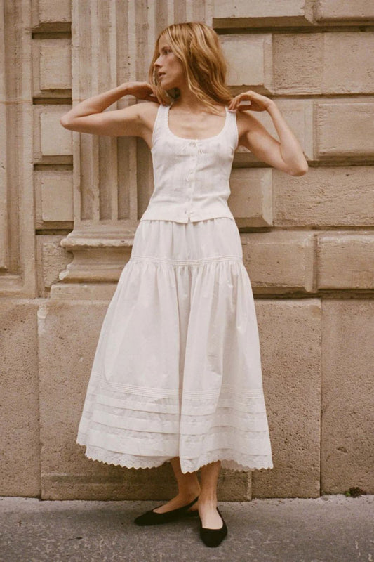 Sebastiane Skirt in Powder