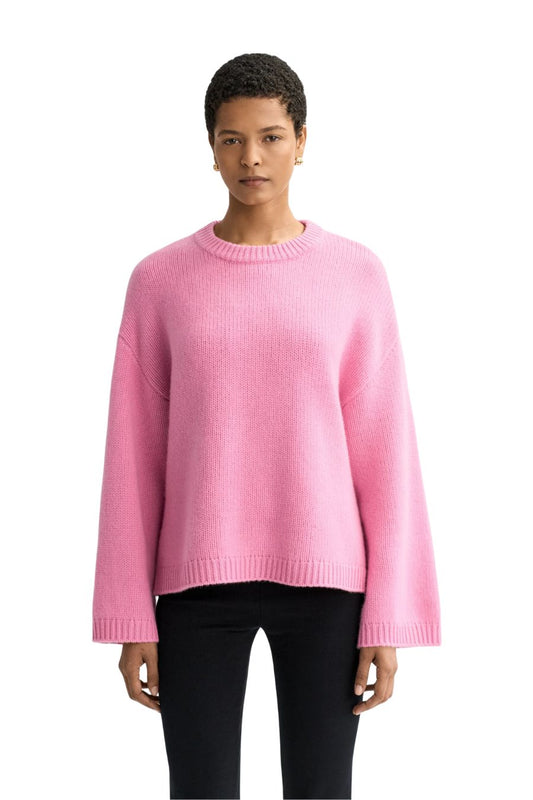 Chunky Crewneck in Pink