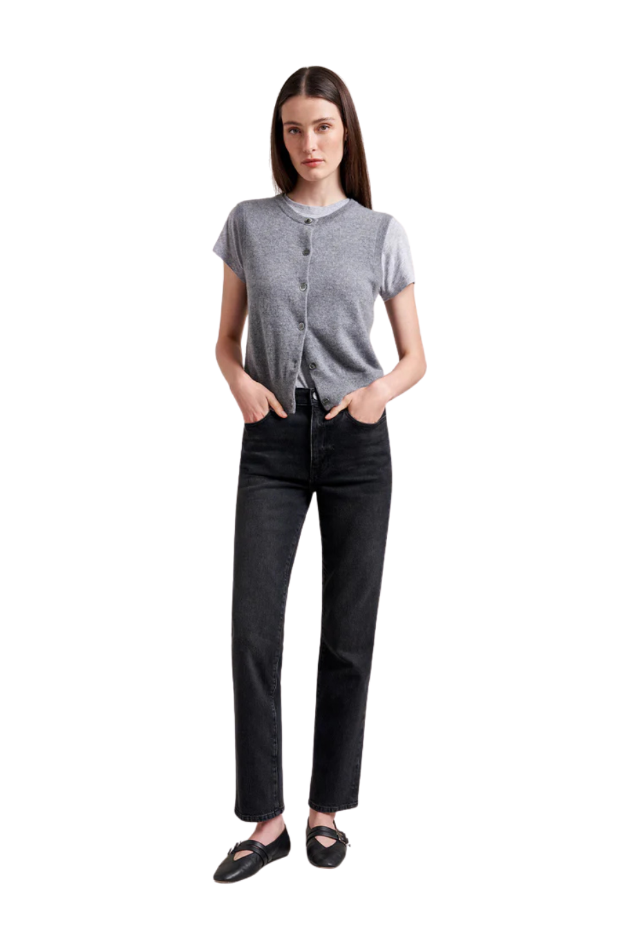 Molly Stretch High-Rise Straight Jean in Quincy