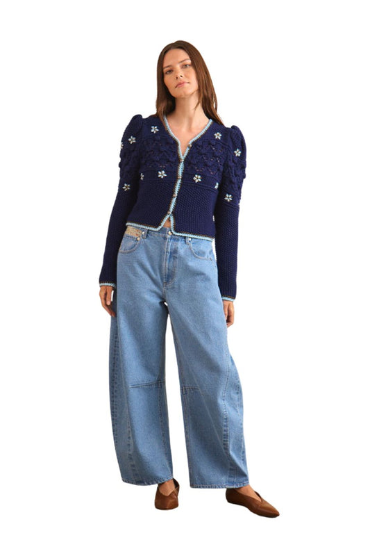 Willow Cardigan in Navy