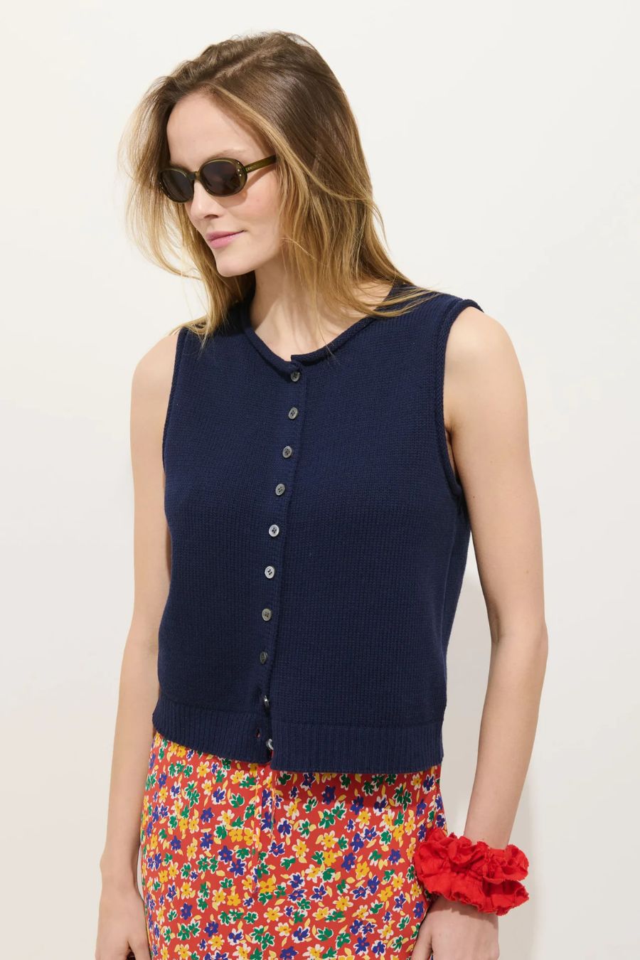 Taylor Vest in Navy Night
