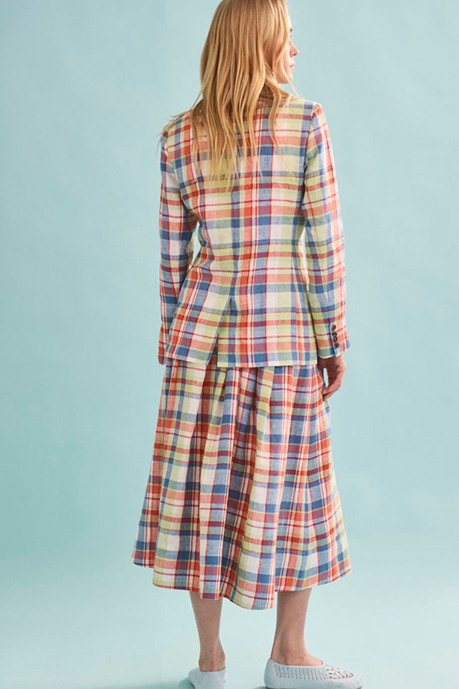 Maison Skirt in Harbor Club Madras