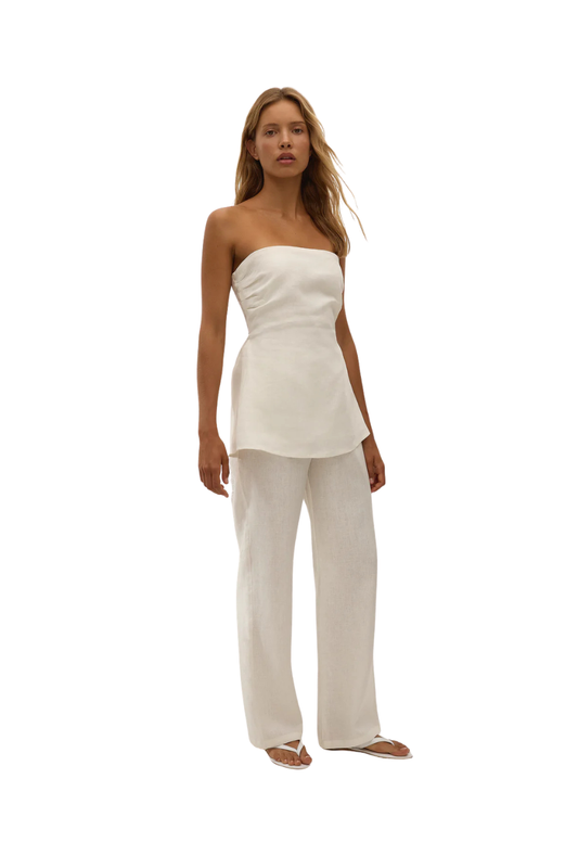 Capriolla Pant in White