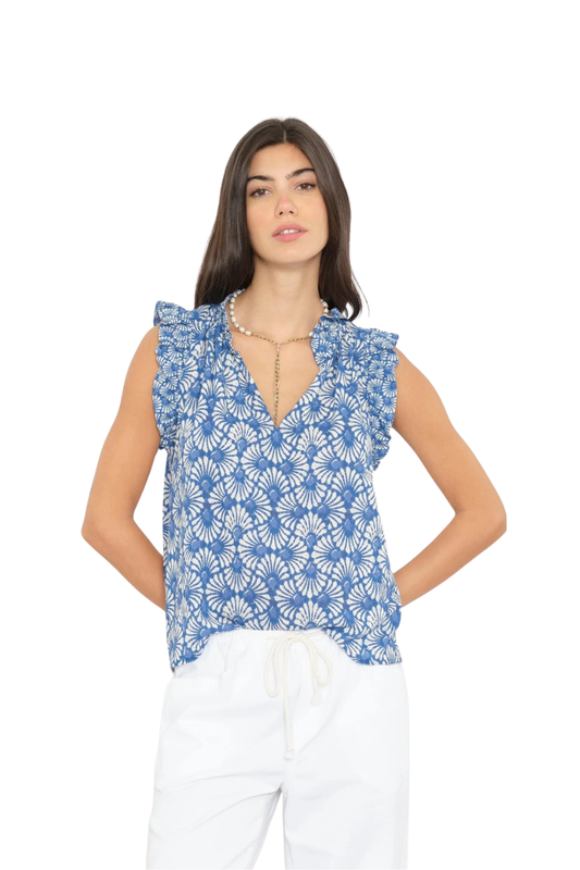 Cobalt Shell Bex Top