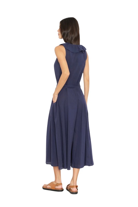 Cassidy Dress in Navy Blue