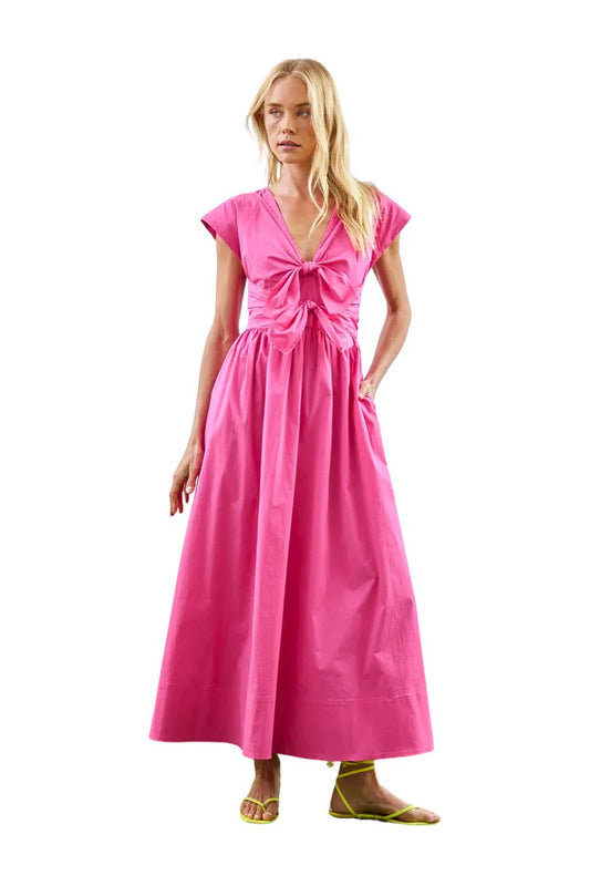 Calista Dress in Fuchsia