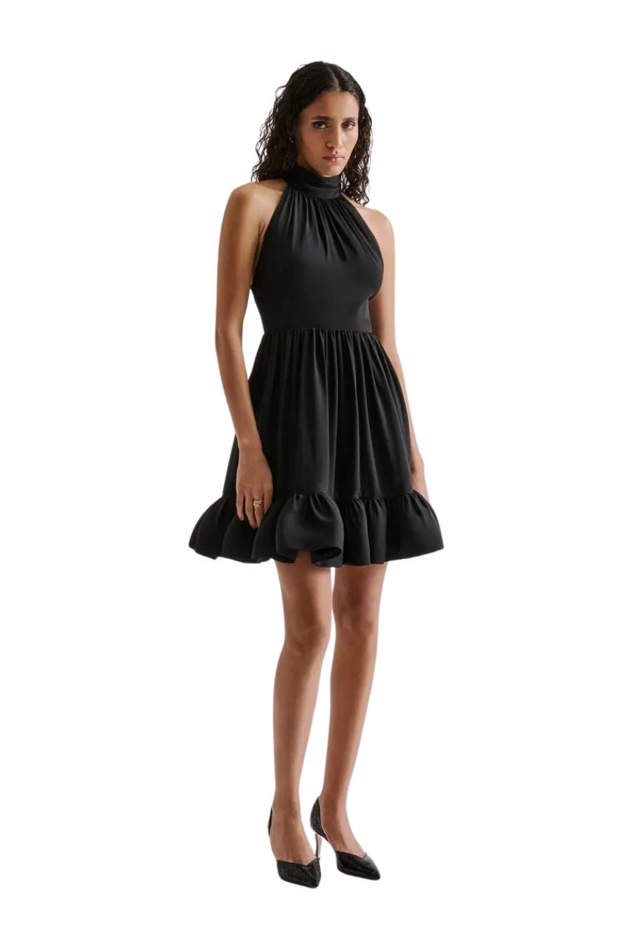 Fern Mini Dress in Black