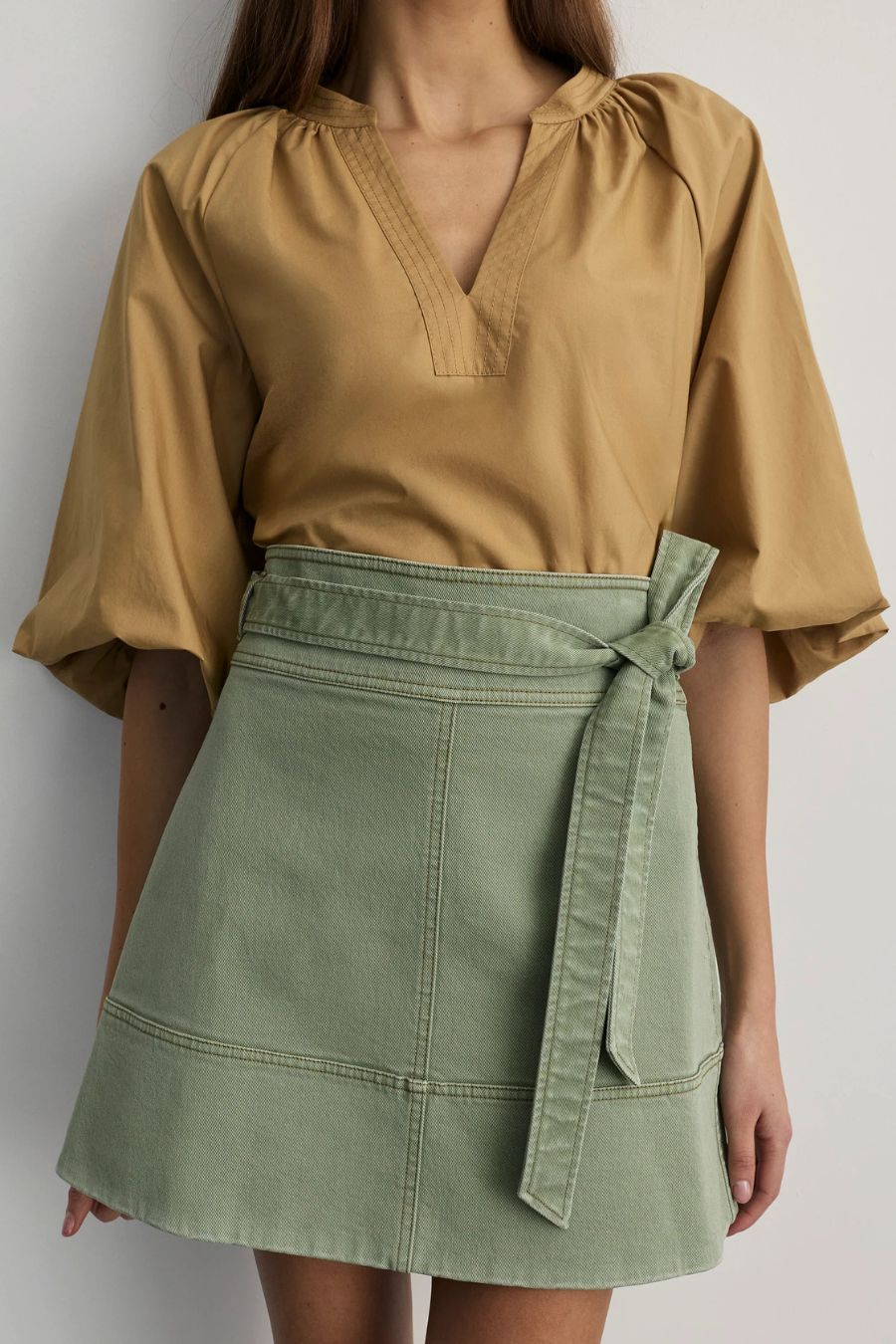 Courtney Skirt in Pistachio