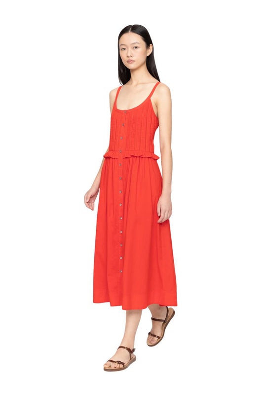 Alberte Tank Dress in Red