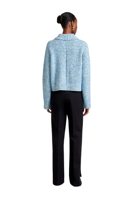 Ezra Cardigan in Marled Sky