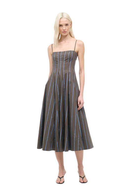Wylie Dress in Huntington Stripe