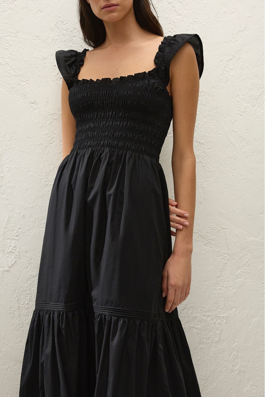 Valentina Maxi Dress in Black