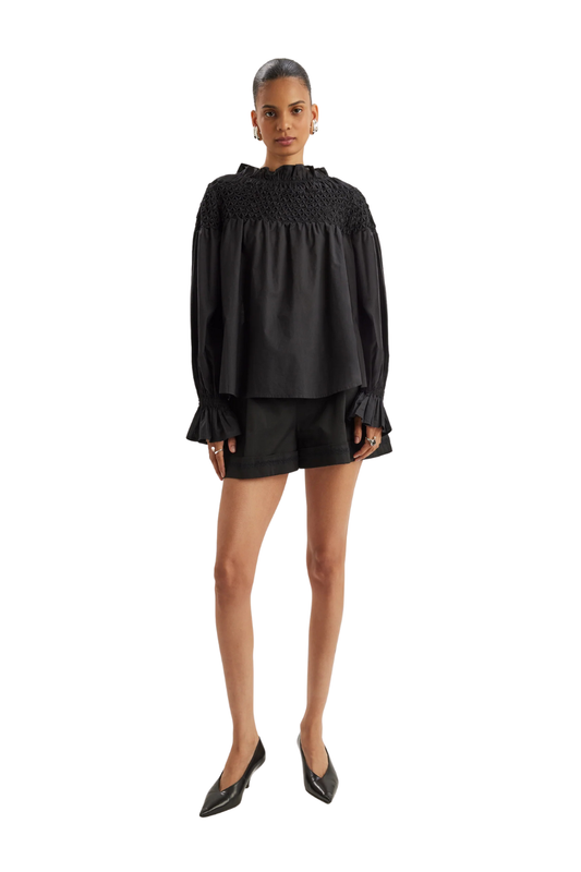 Majorelle Top in Black