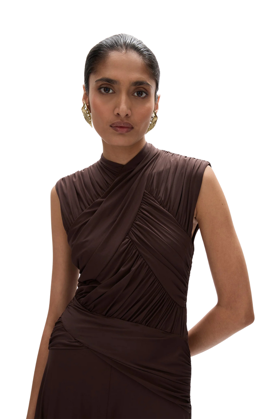 Juniper Gown in Chocolate