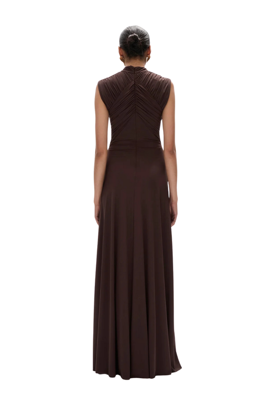 Juniper Gown in Chocolate